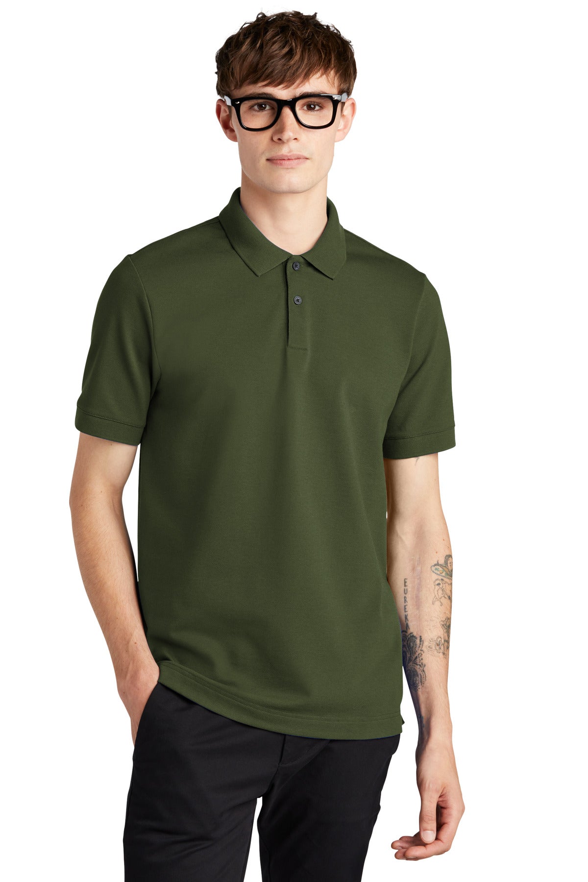 Mercer+Mettle™ Stretch Heavyweight Pique Polo MM1000 - DFW Impression