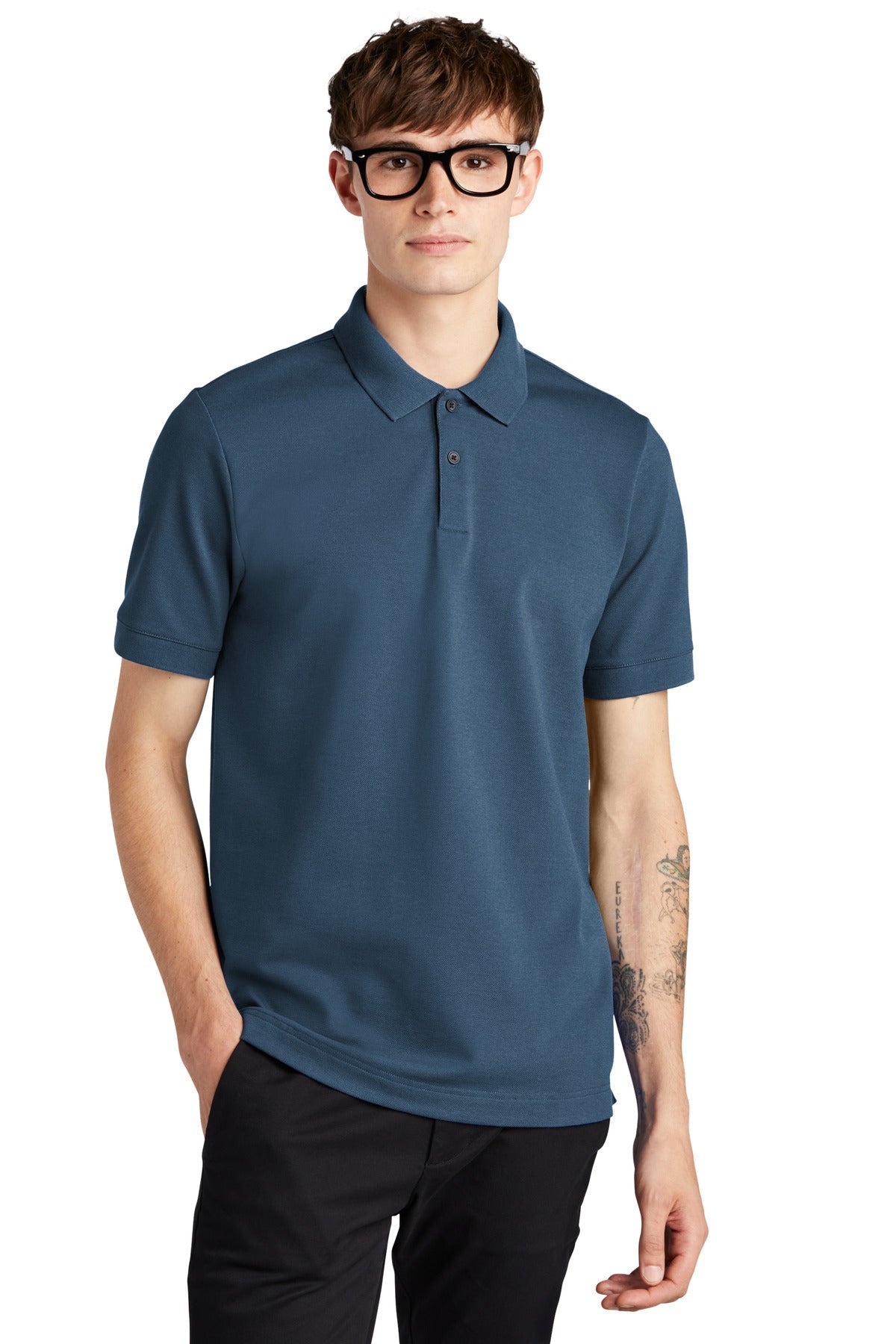 Mercer+Mettle™ Stretch Heavyweight Pique Polo MM1000 - DFW Impression