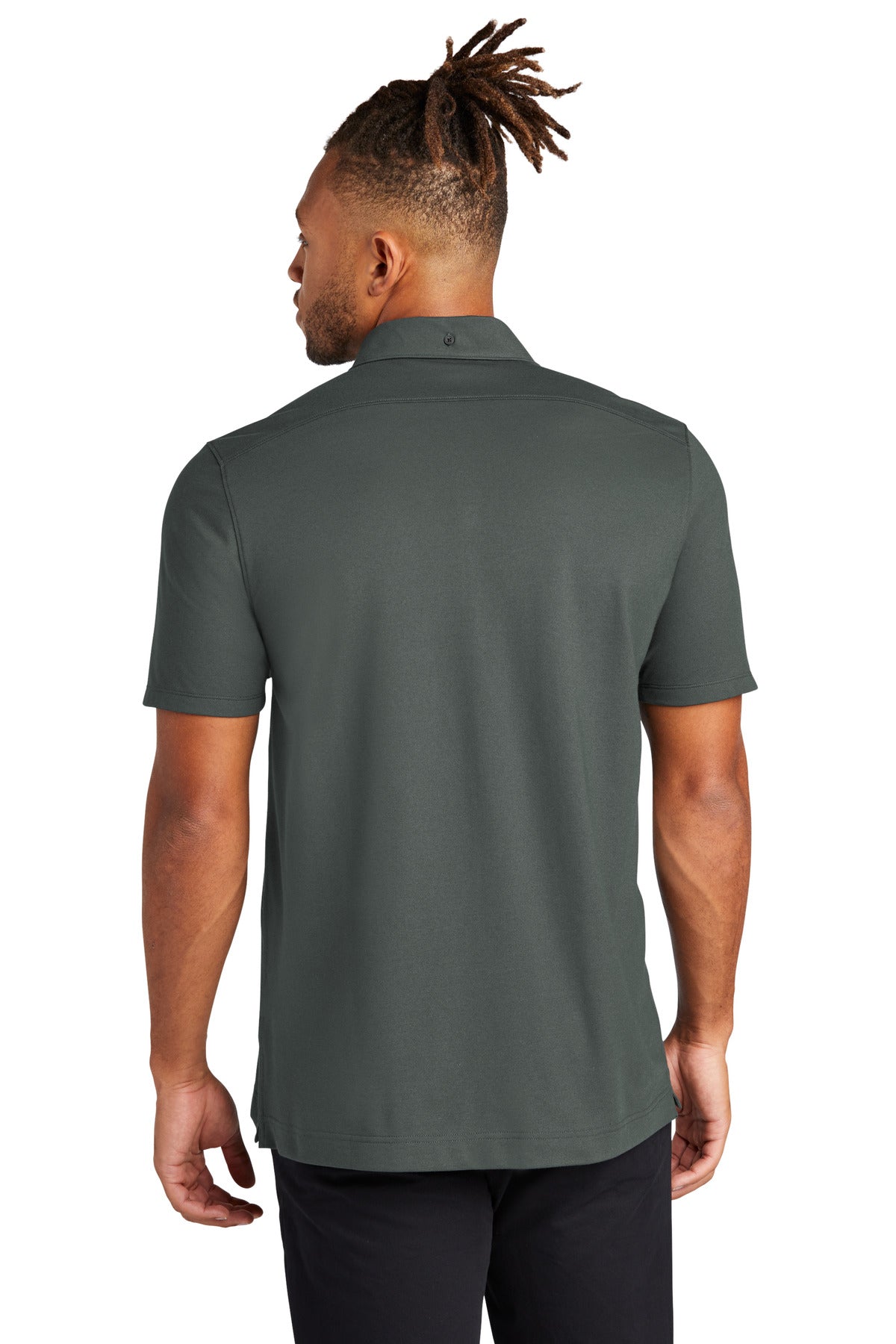 Mercer+Mettle™ Stretch Pique Full-Button Polo MM1006 - DFW Impression