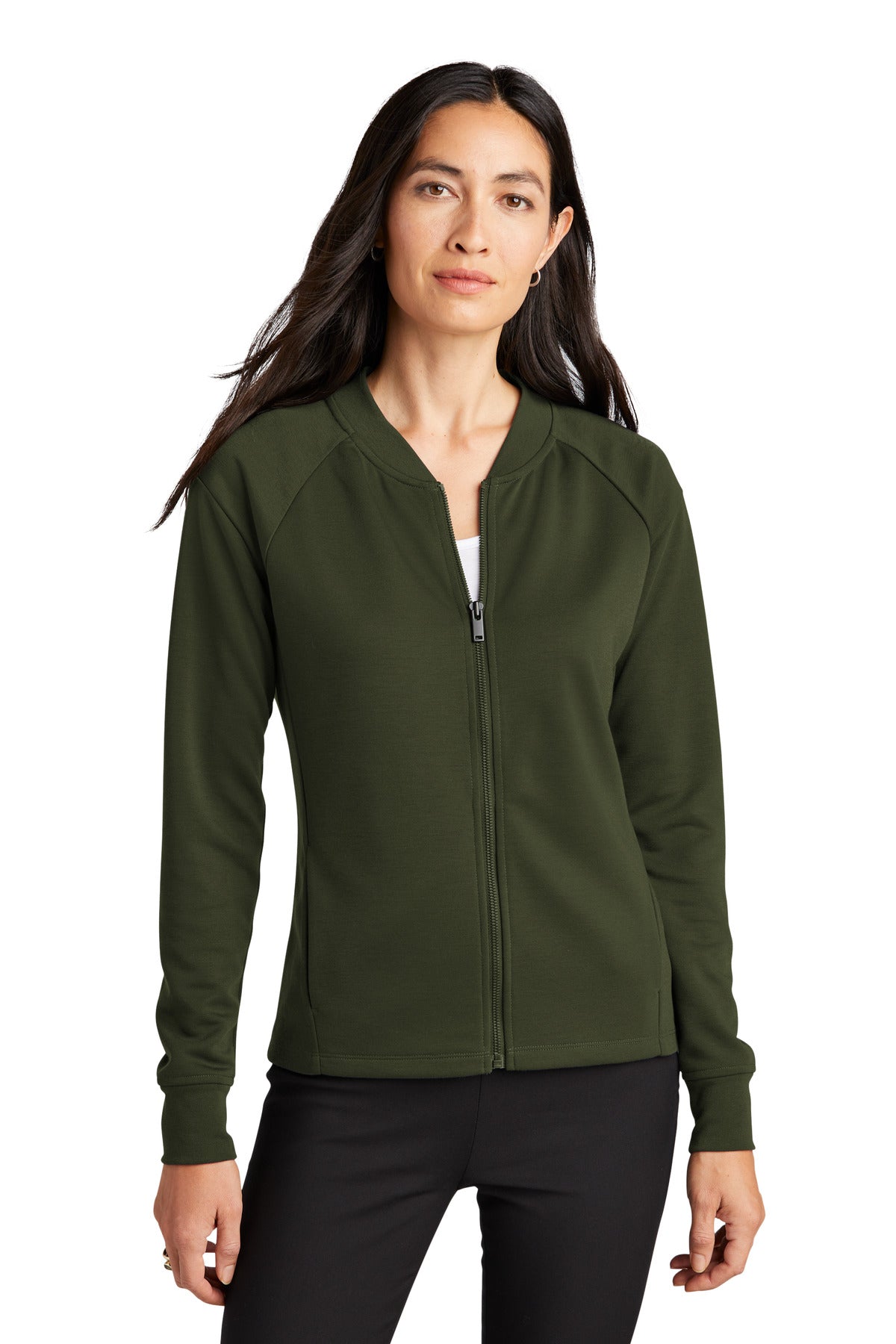 Mercer+Mettle™ Women's Double-Knit Bomber MM3001 - DFW Impression