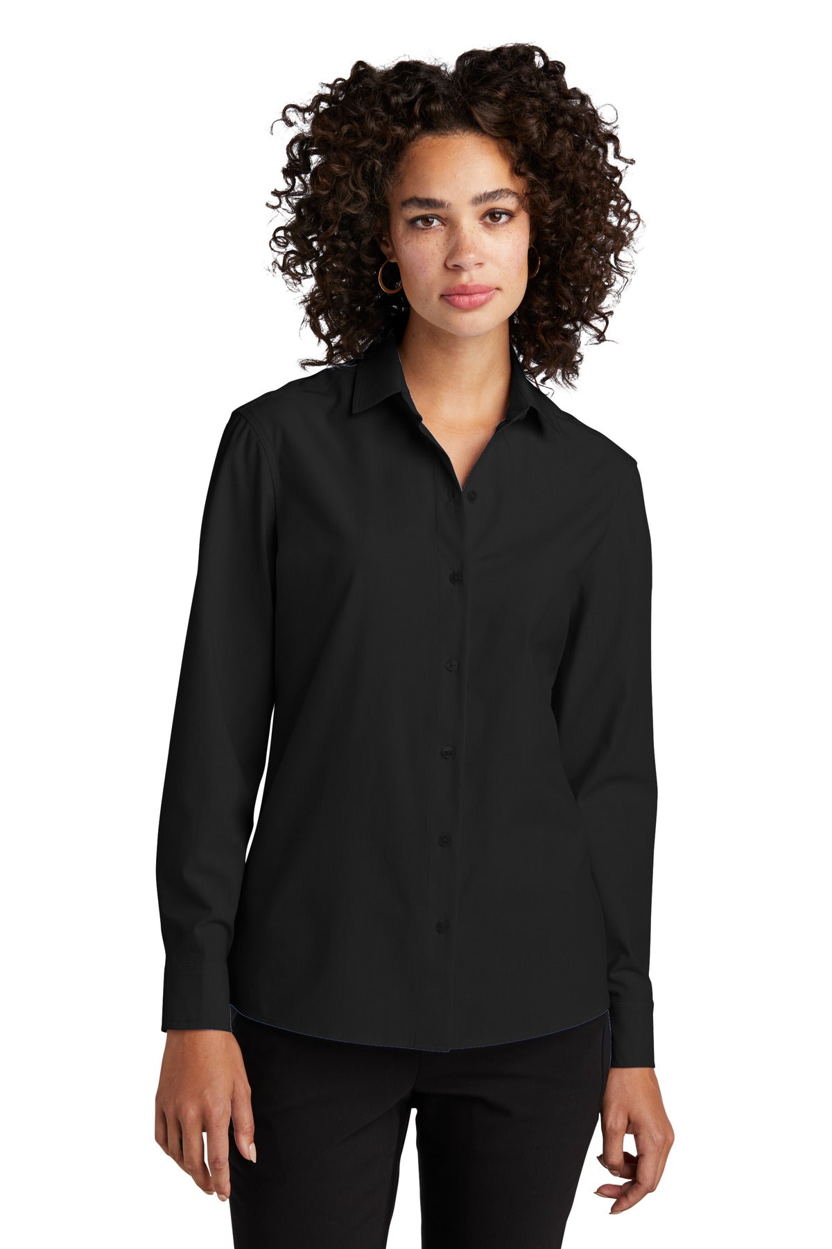 Mercer+Mettle™ Women's Long Sleeve Stretch Woven Shirt MM2001 - DFW Impression