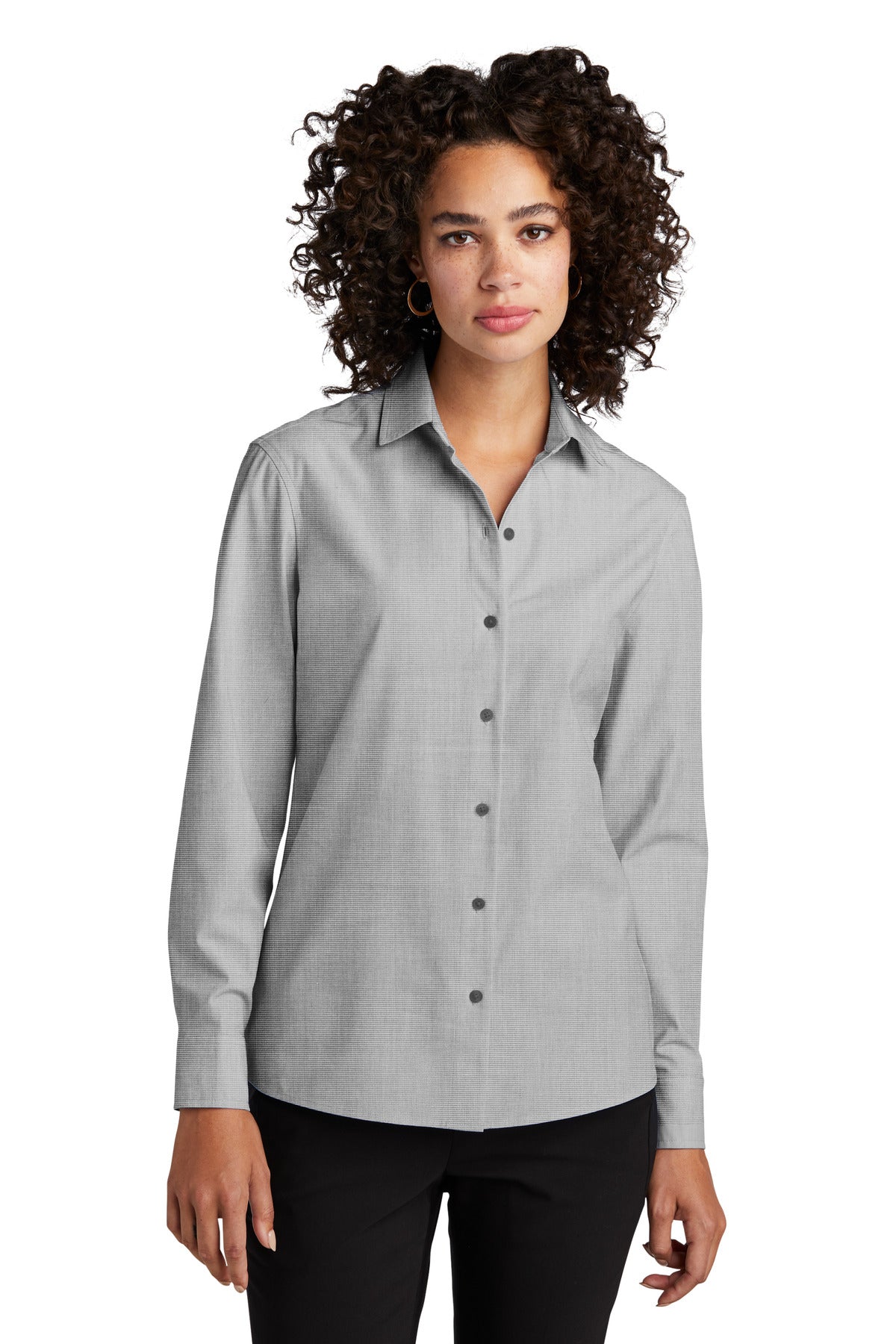 Mercer+Mettle™ Women's Long Sleeve Stretch Woven Shirt MM2001 - DFW Impression