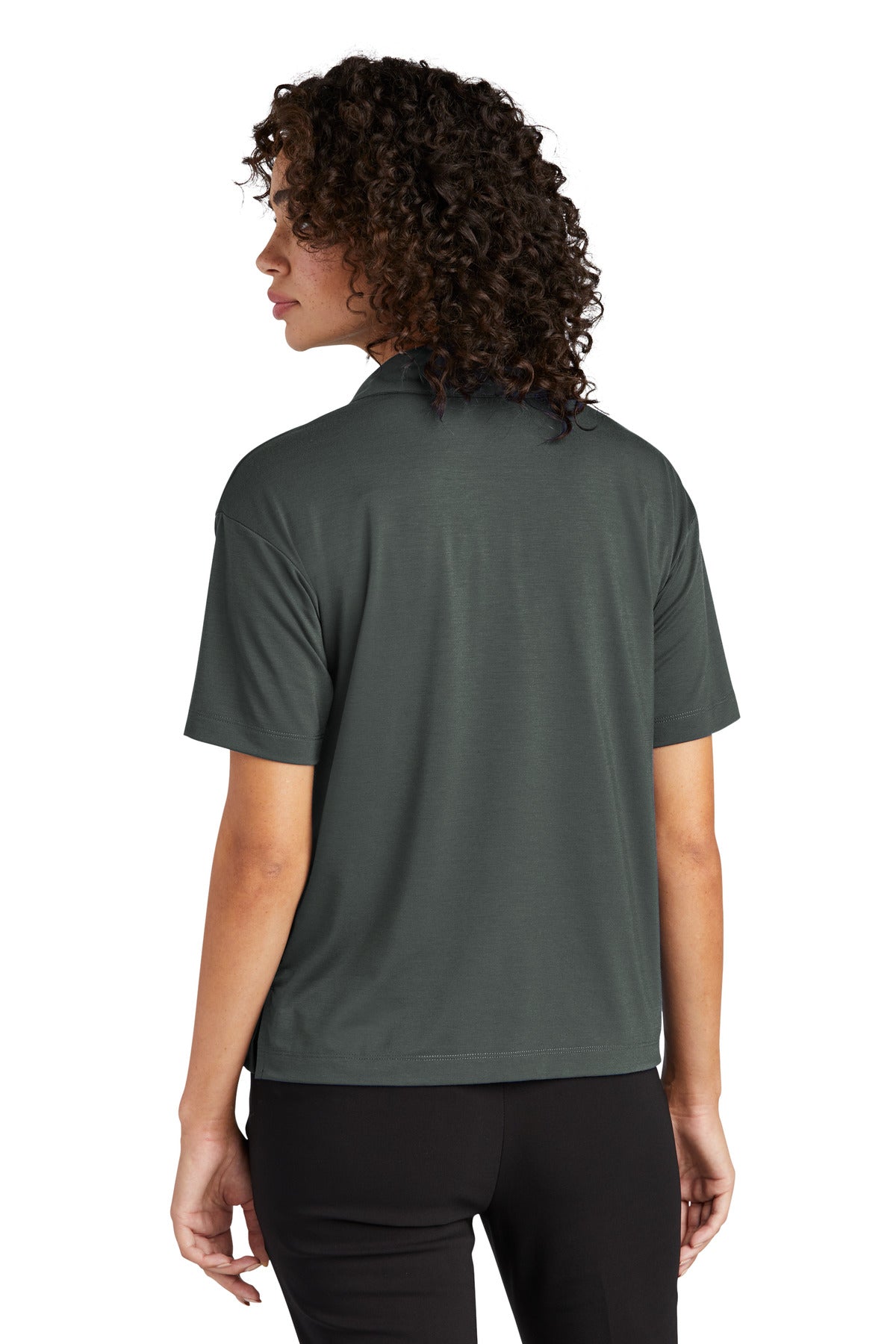 Mercer+Mettle™ Women's Stretch Jersey Polo MM1015 - DFW Impression