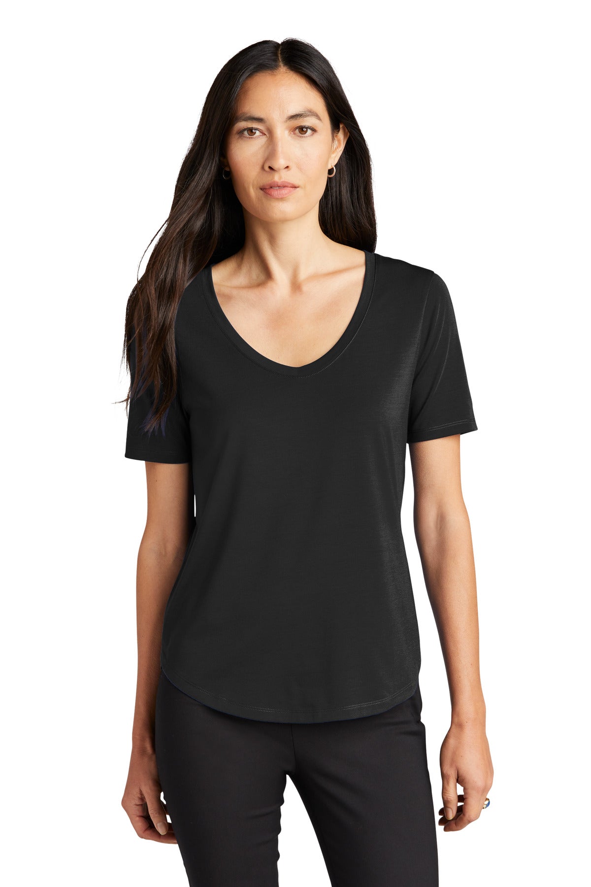 Mercer+Mettle™ Women's Stretch Jersey Relaxed Scoop MM1017 - DFW Impression