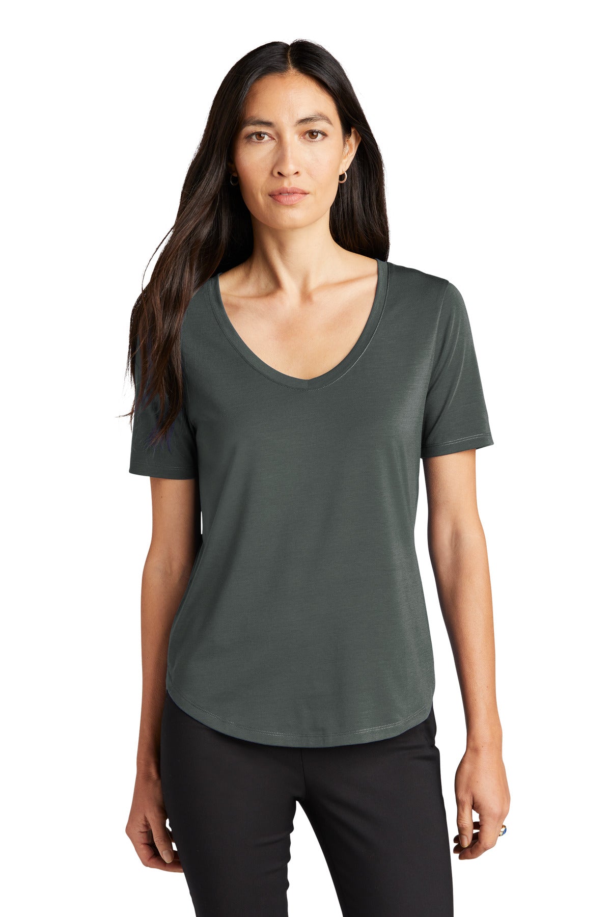 Mercer+Mettle™ Women's Stretch Jersey Relaxed Scoop MM1017 - DFW Impression