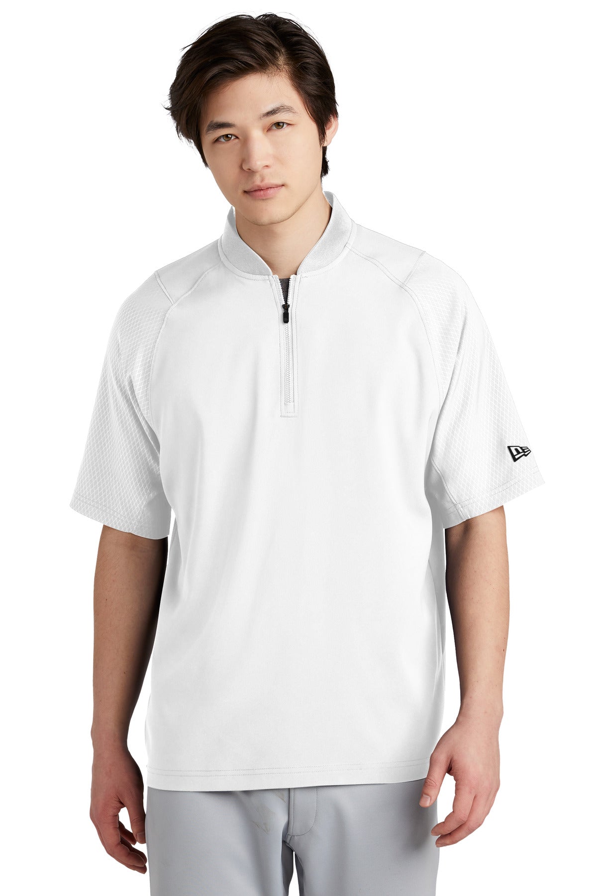 New Era ® Cage Short Sleeve 1/4-Zip Jacket. NEA600 - DFW Impression