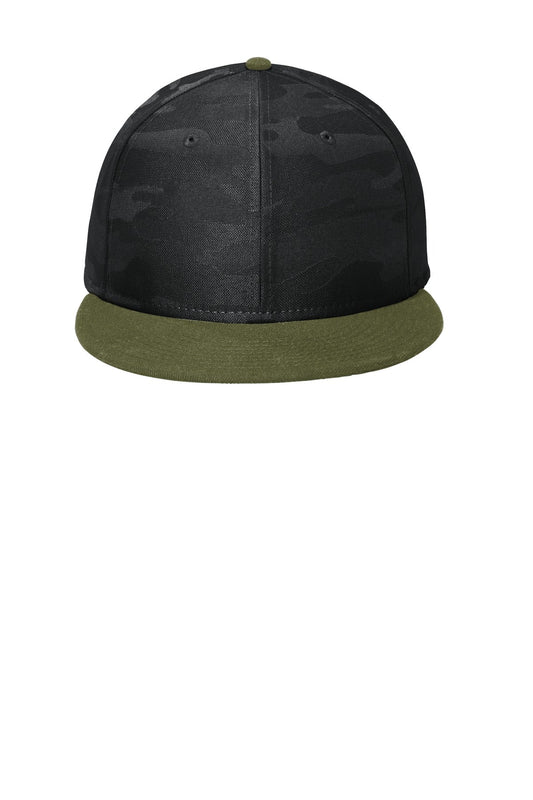 New Era ® Camo Flat Bill Snapback Cap NE407 - DFW Impression