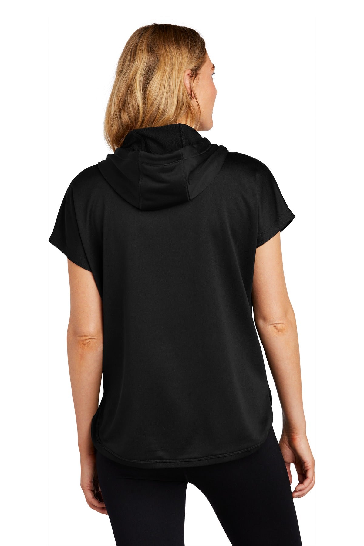 New Era ® Ladies Performance Terry Short Sleeve Hoodie LNEA533 - DFW Impression