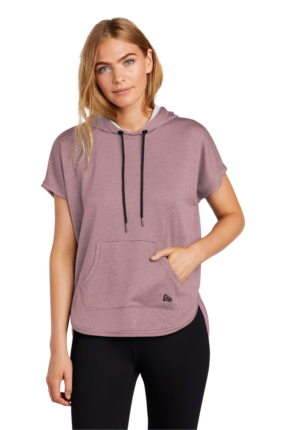 New Era ® Ladies Performance Terry Short Sleeve Hoodie LNEA533 - DFW Impression