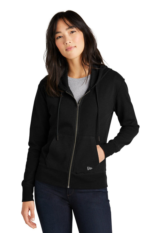 New Era® Ladies Thermal Full-Zip Hoodie LNEA141 - DFW Impression