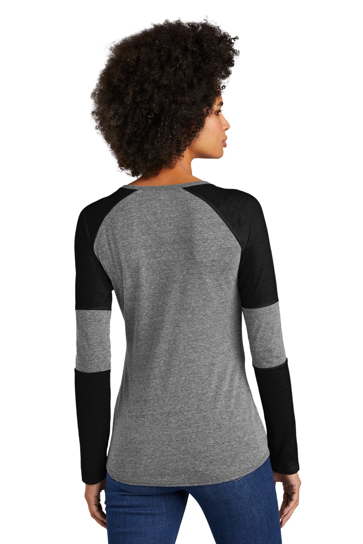 New Era ® Ladies Tri-Blend Performance Baseball Tee. LNEA132 - DFW Impression