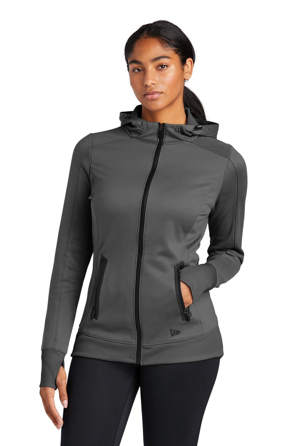 New Era ® Ladies Venue Fleece Full-Zip Hoodie. LNEA522 - DFW Impression