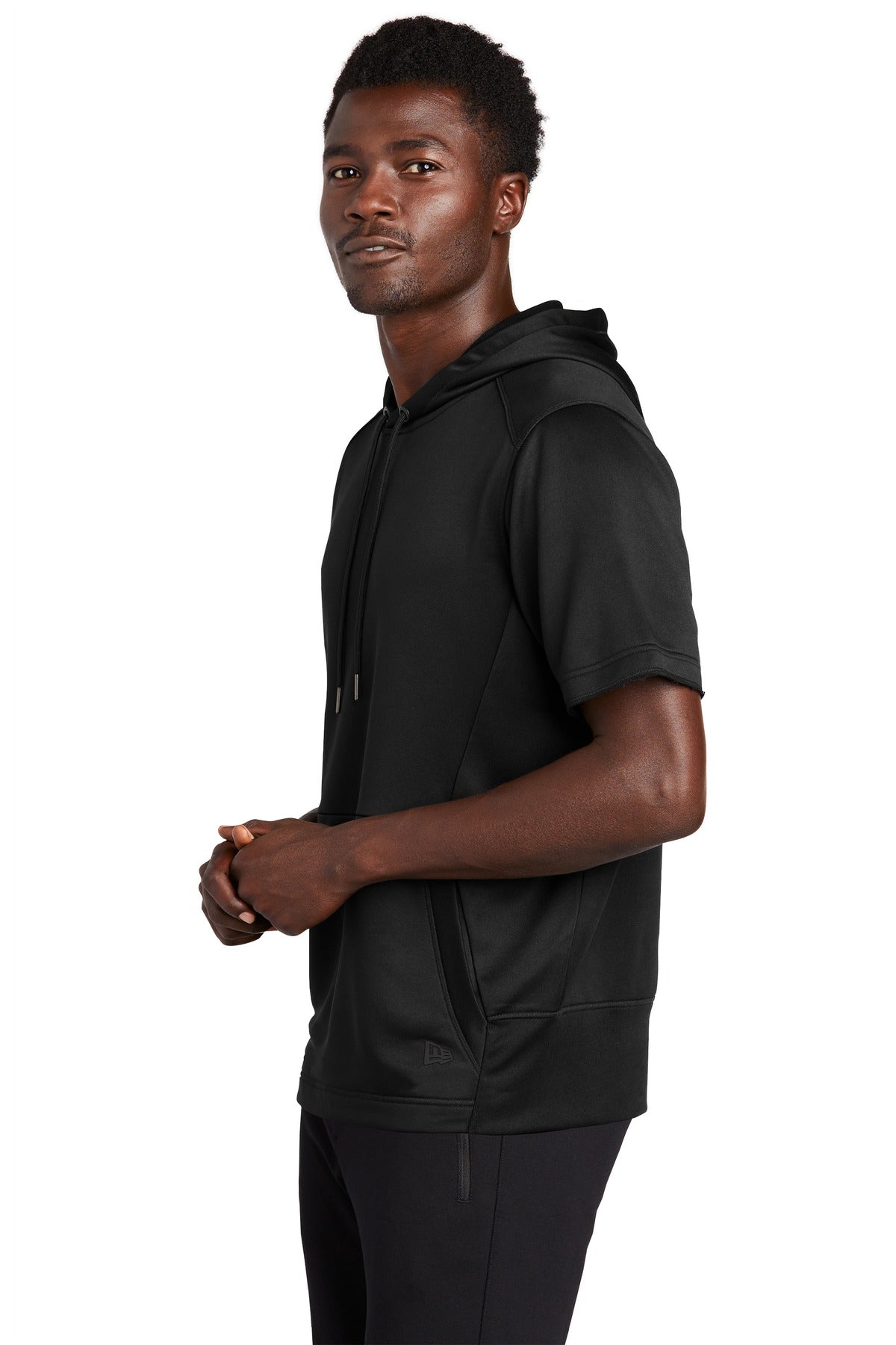 New Era ® Performance Terry Short Sleeve Hoodie NEA533 - DFW Impression