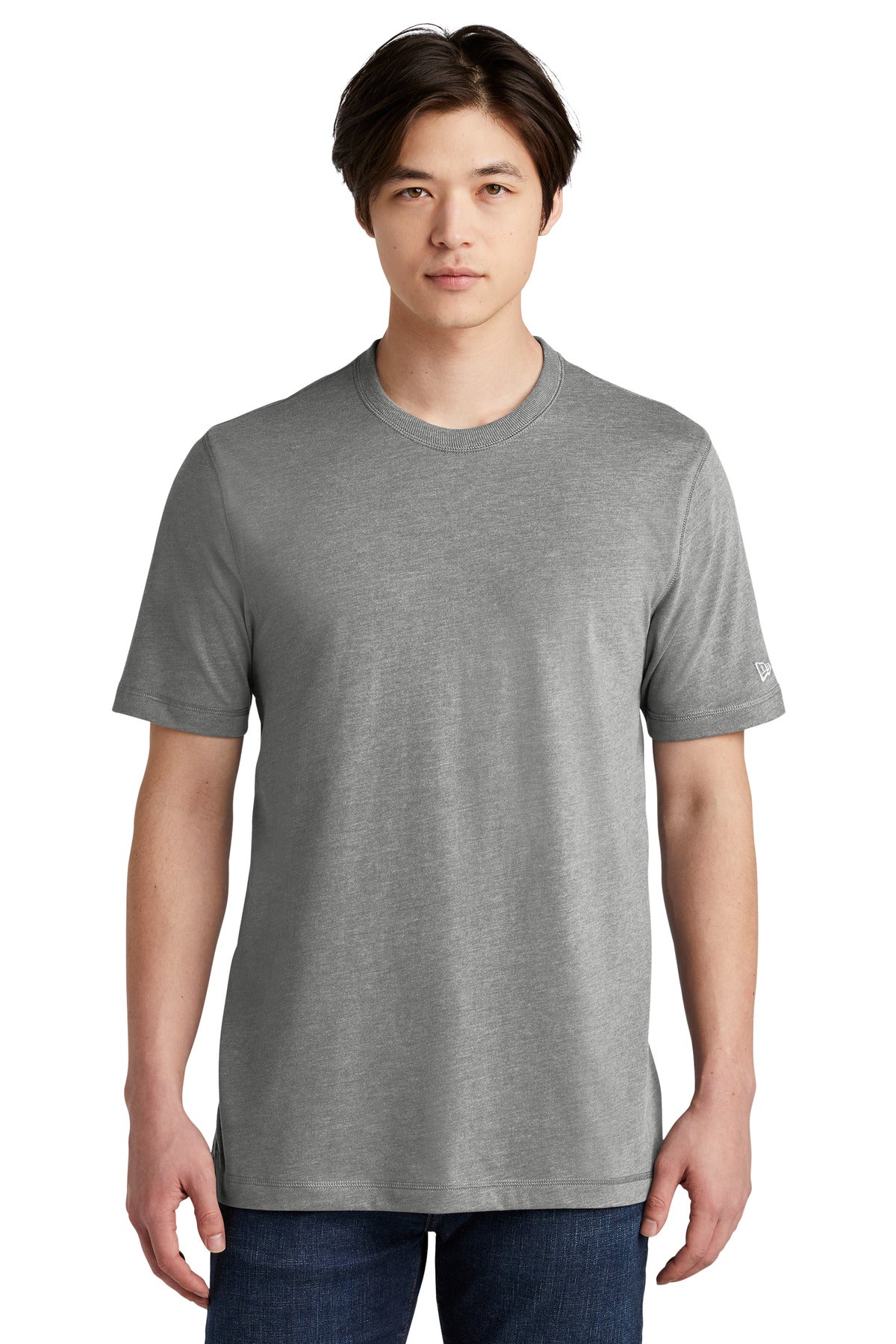 New Era ® Sueded Cotton Blend Crew Tee. NEA120 - DFW Impression