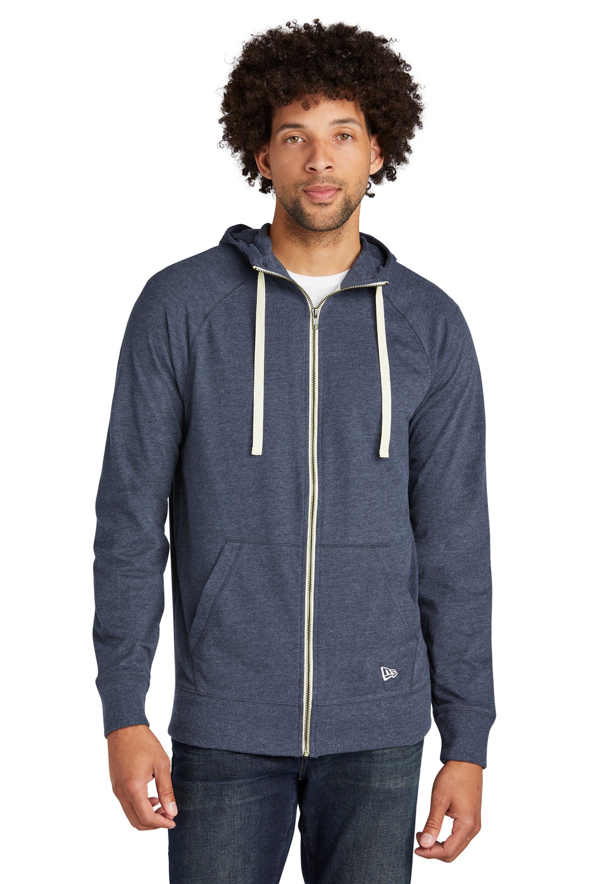 New Era ® Sueded Cotton Blend Full-Zip Hoodie. NEA122 - DFW Impression