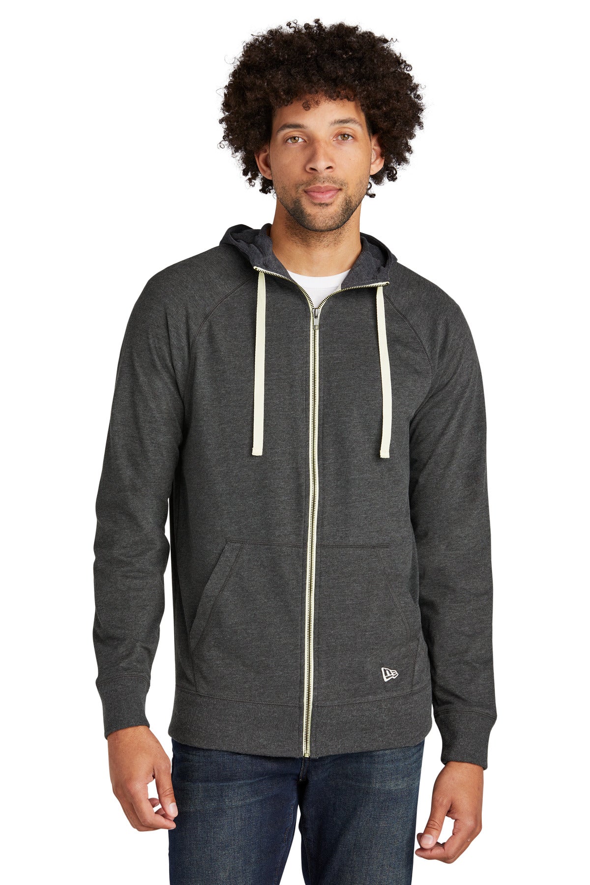 New Era ® Sueded Cotton Blend Full-Zip Hoodie. NEA122 - DFW Impression