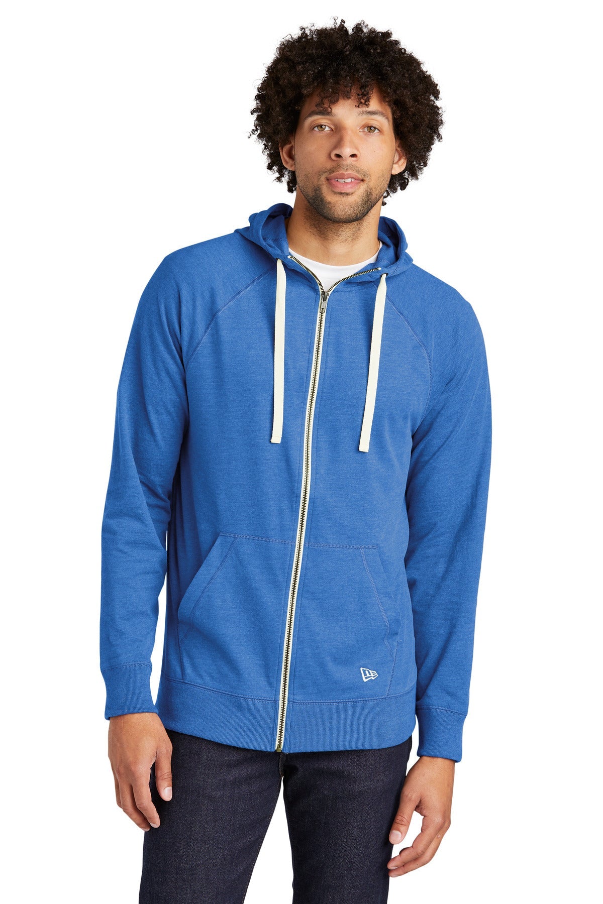 New Era ® Sueded Cotton Blend Full-Zip Hoodie. NEA122 - DFW Impression