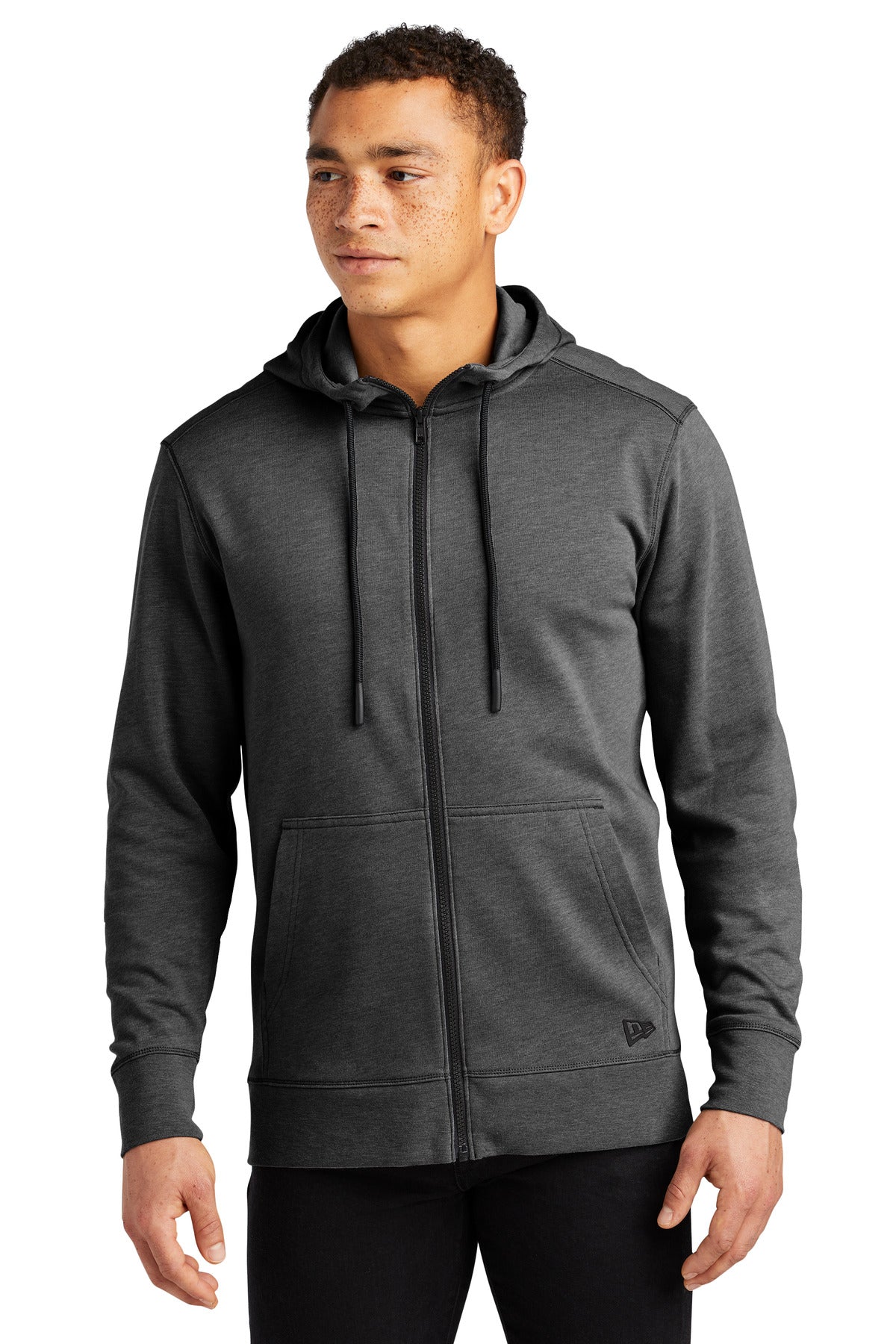 New Era ® Tri-Blend Fleece Full-Zip HoodieNEA511 - DFW Impression