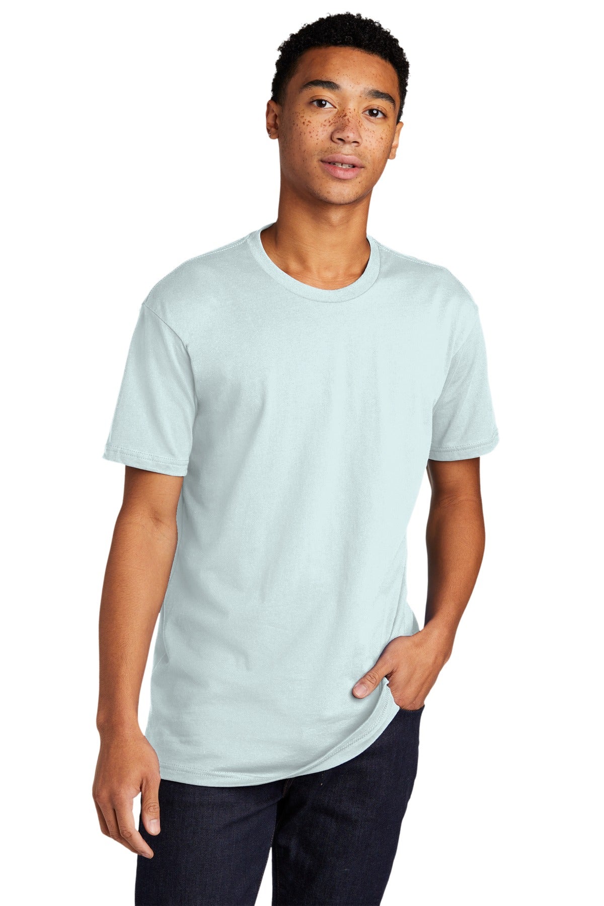 Next Level Apparel® Unisex Cotton Tee. NL3600 [Light Blue] - DFW Impression