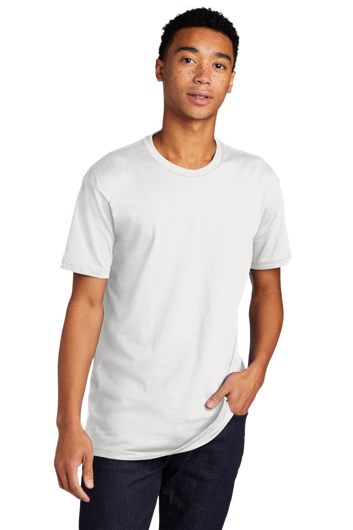 Next Level Apparel® Unisex Cotton Tee. NL3600 [White] - DFW Impression