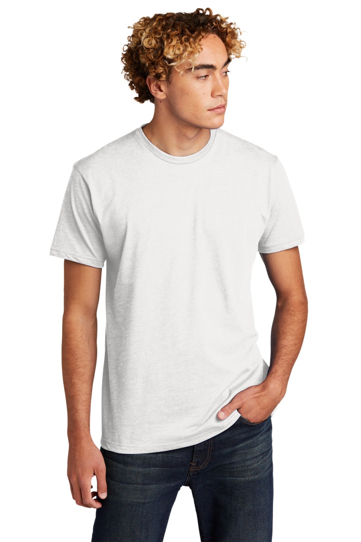 Next Level Apparel® Unisex CVC Tee. NL6210 [White] - DFW Impression