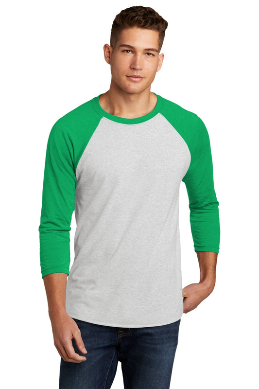 Next Level Apparel® Unisex Tri-Blend 3/4-Sleeve Raglan Tee. NL6051 - DFW Impression