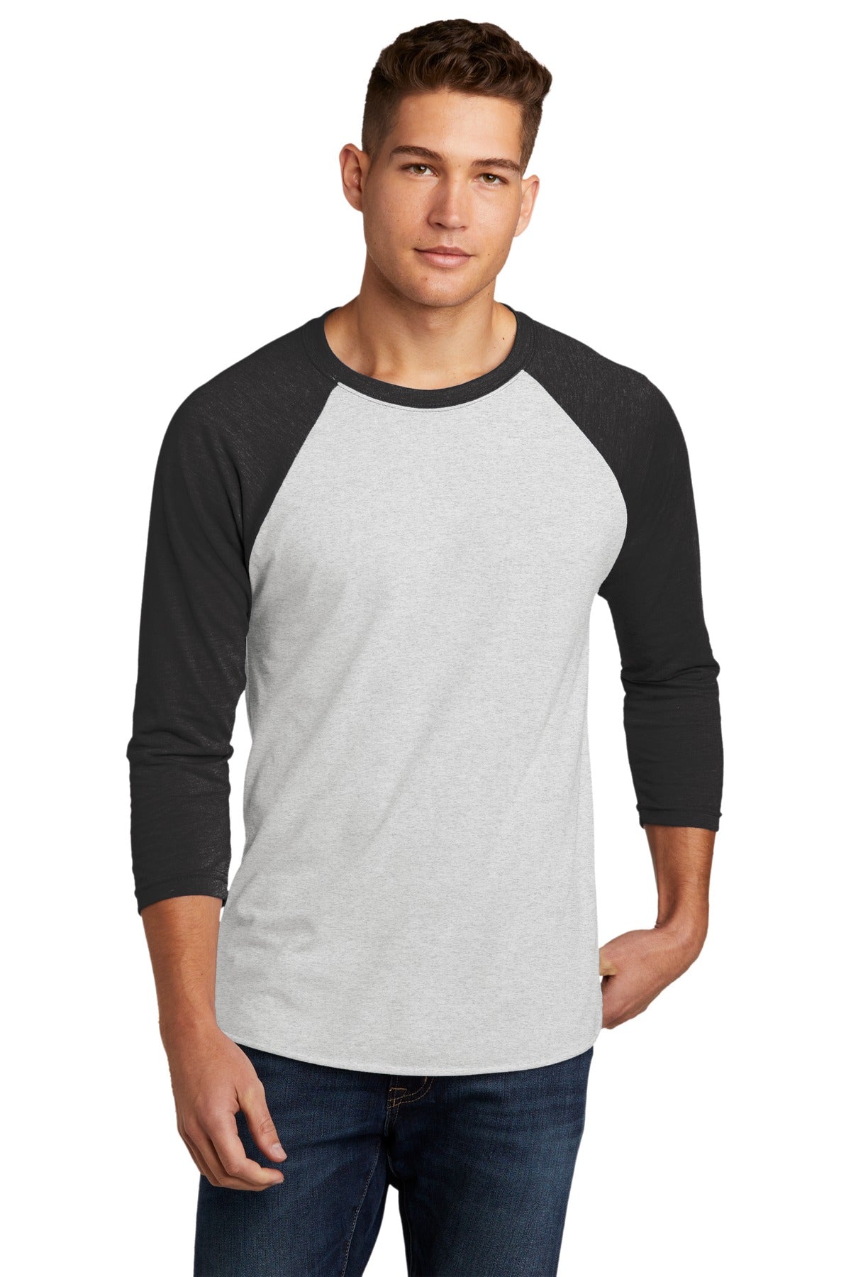 Next Level Apparel® Unisex Tri-Blend 3/4-Sleeve Raglan Tee. NL6051 - DFW Impression