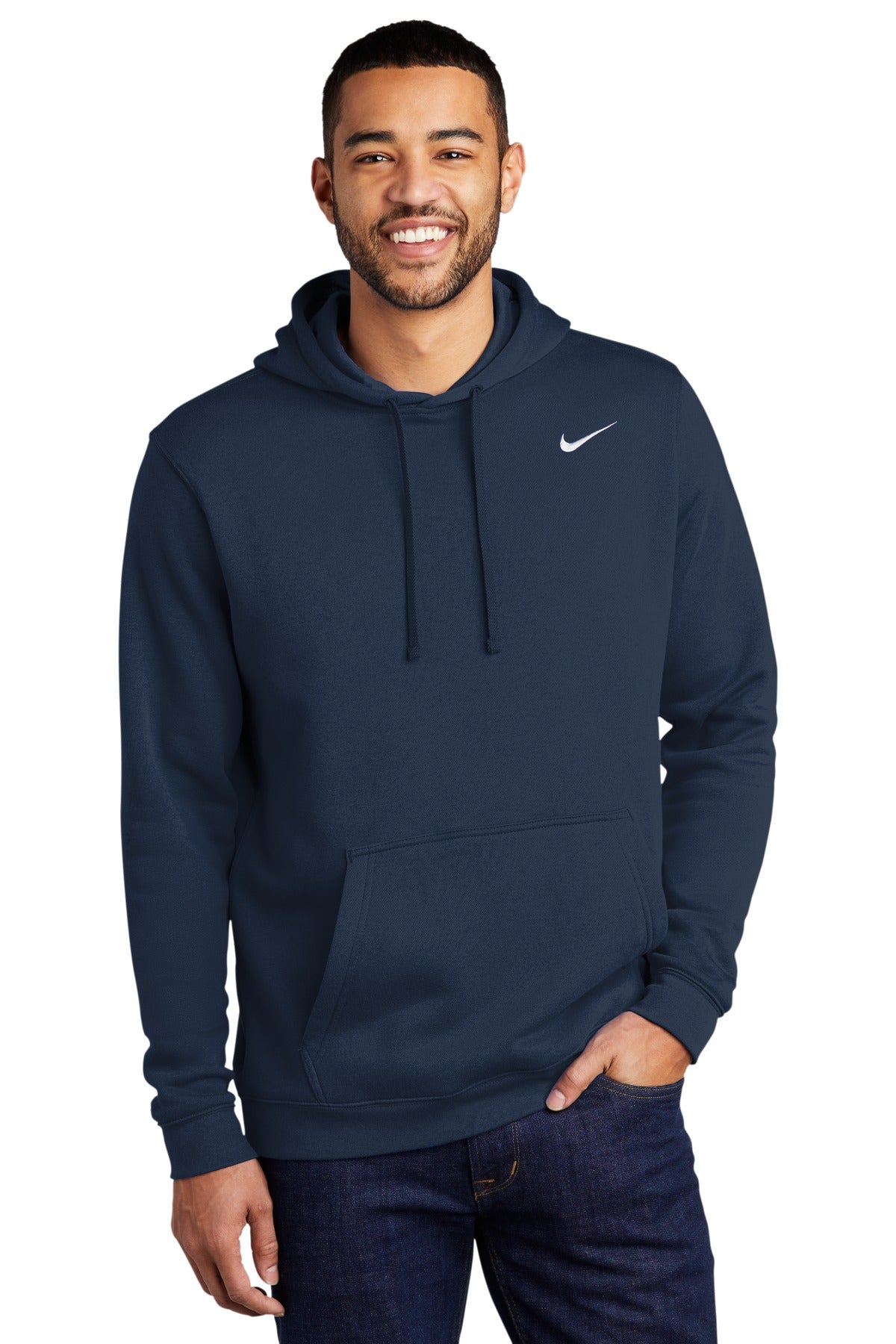 Nike Club Fleece Pullover Hoodie CJ1611 - DFW Impression