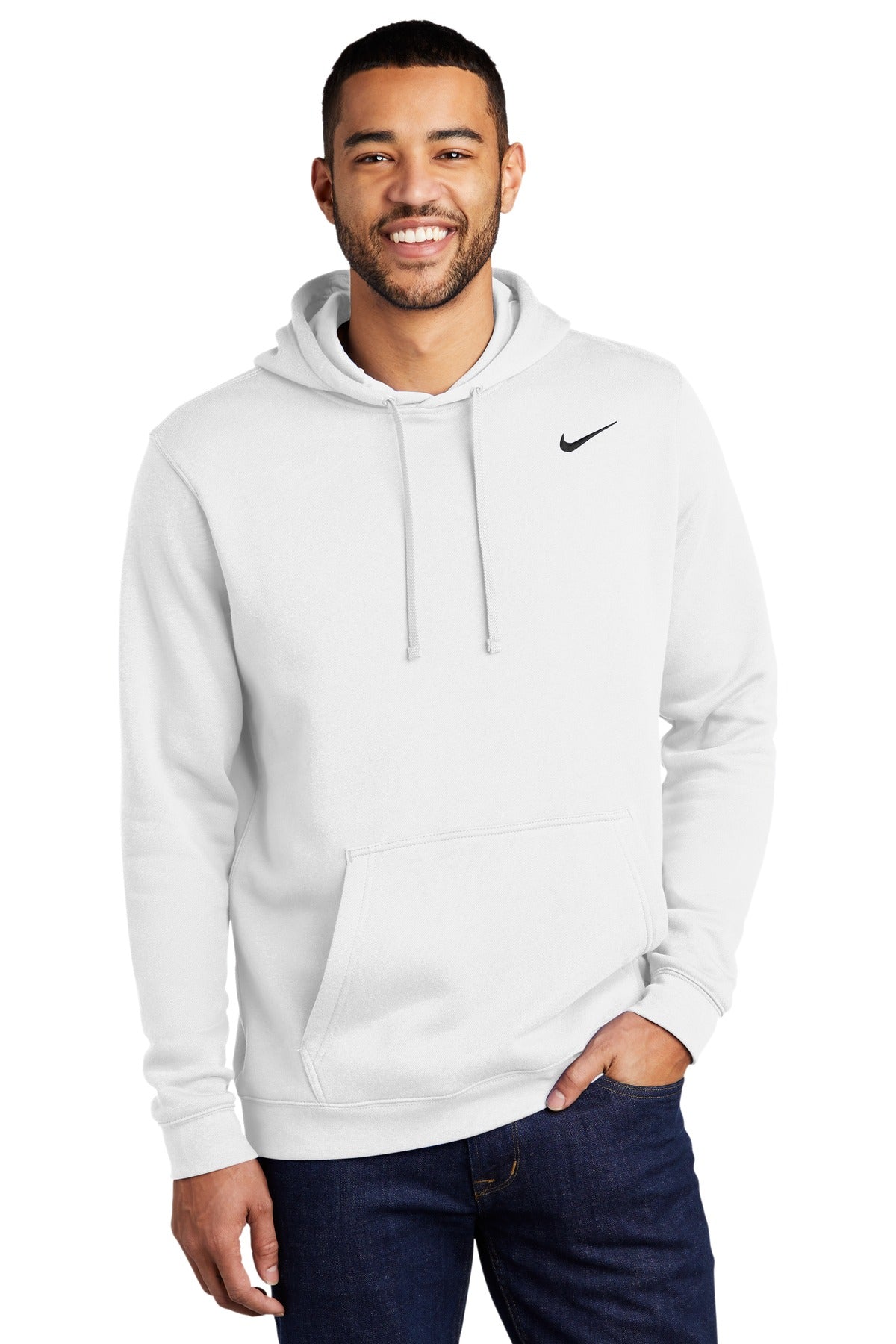 Nike Club Fleece Pullover Hoodie CJ1611 - DFW Impression