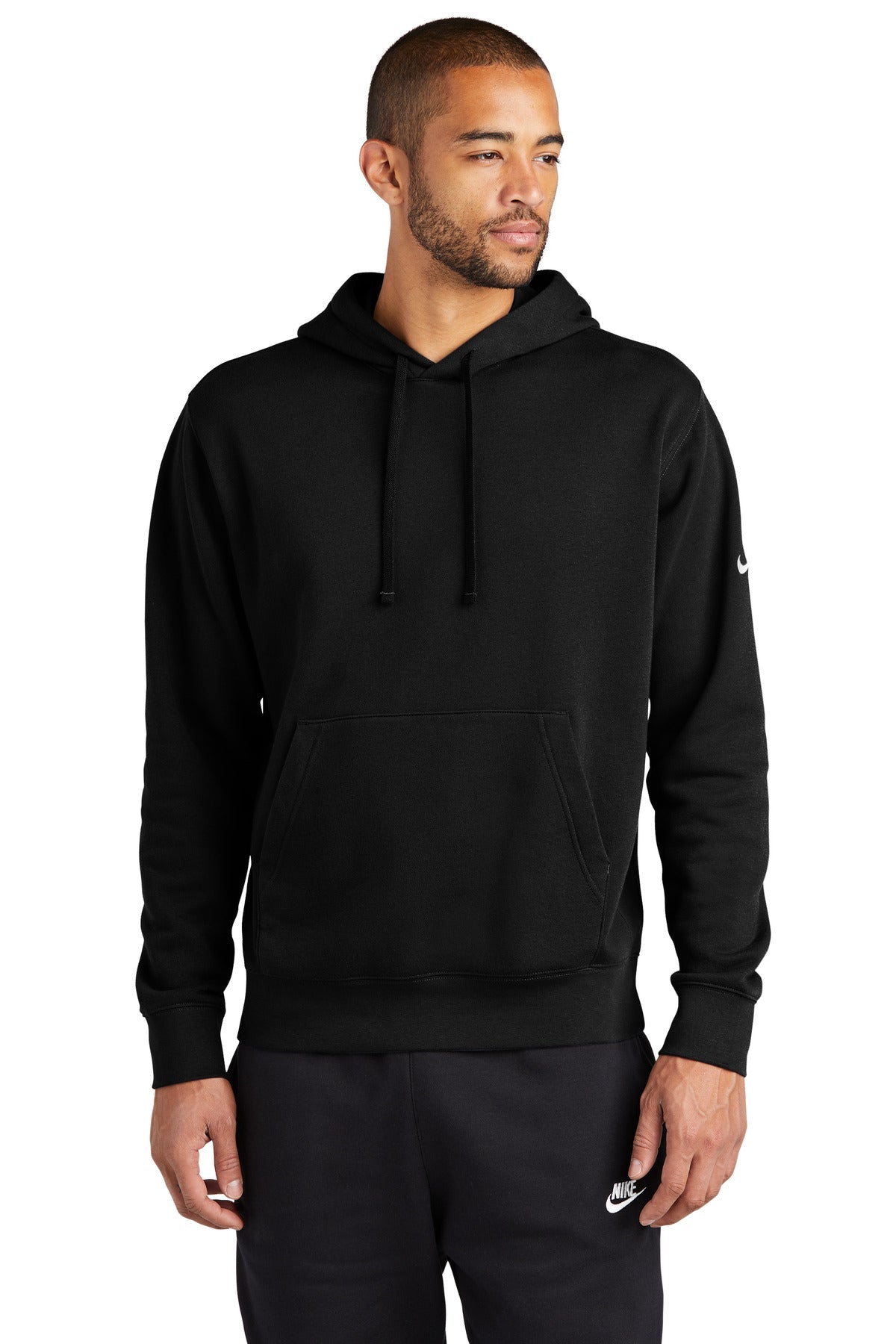 Nike Club Fleece Sleeve Swoosh Pullover Hoodie NKDR1499 - DFW Impression