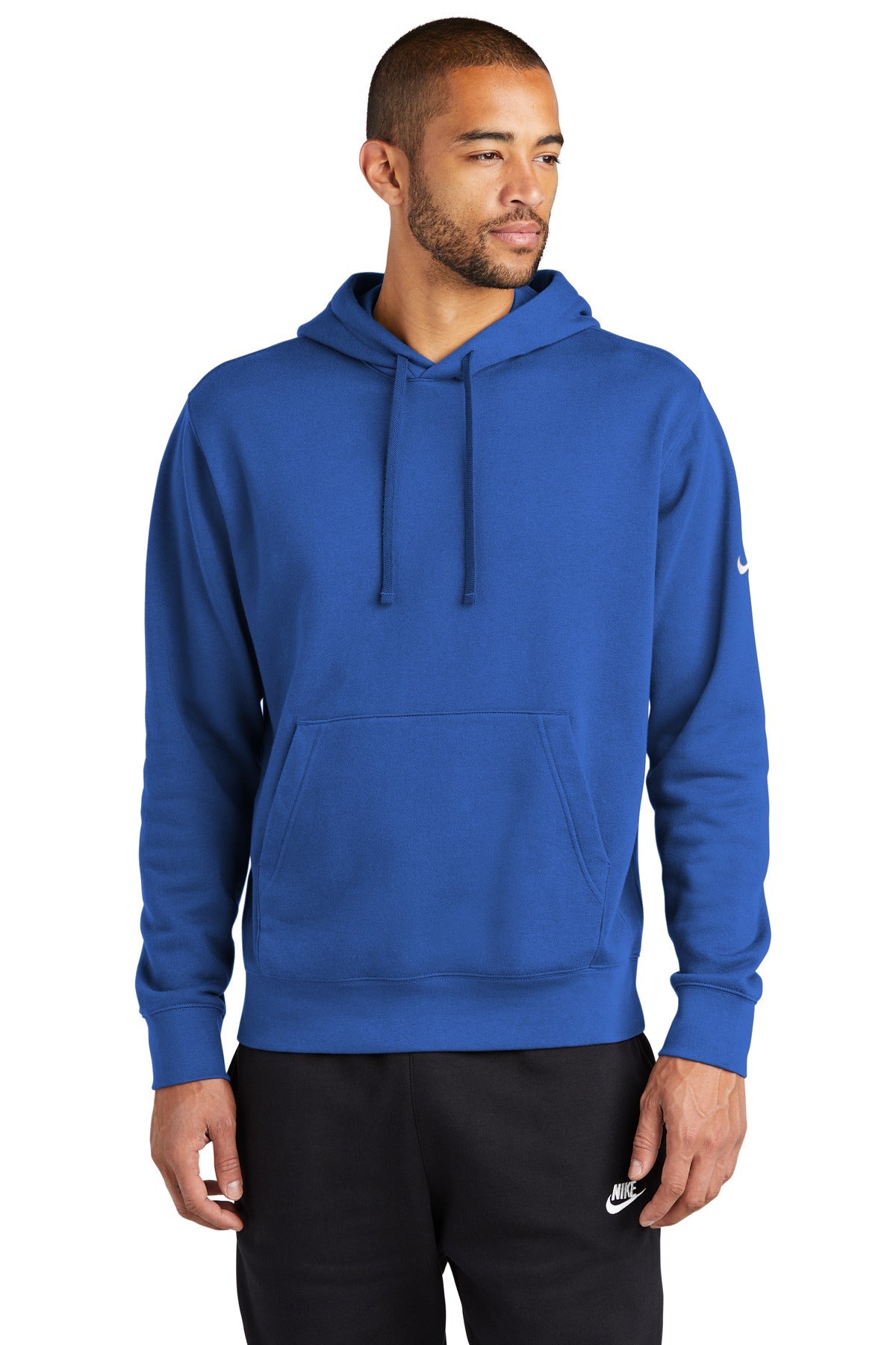 Nike Club Fleece Sleeve Swoosh Pullover Hoodie NKDR1499 - DFW Impression