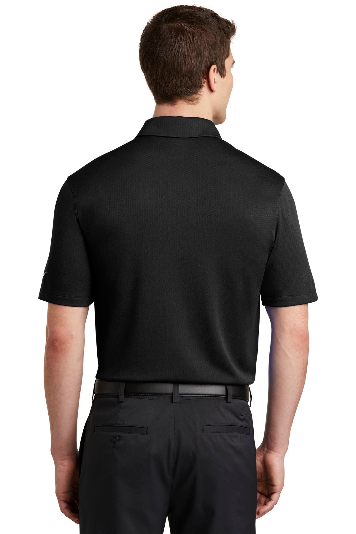 Nike Dri-FIT Hex Textured Polo. NKAH6266 - DFW Impression