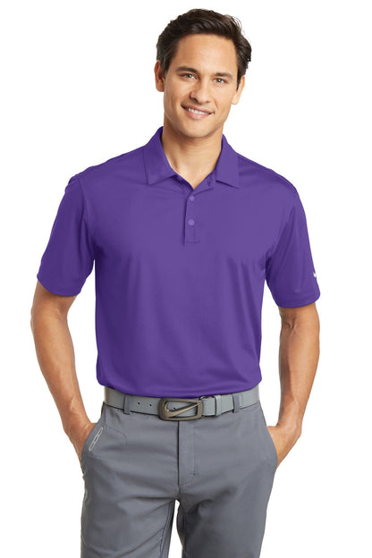 Nike Dri-FIT Vertical Mesh Polo. 637167 [Court Purple] - DFW Impression