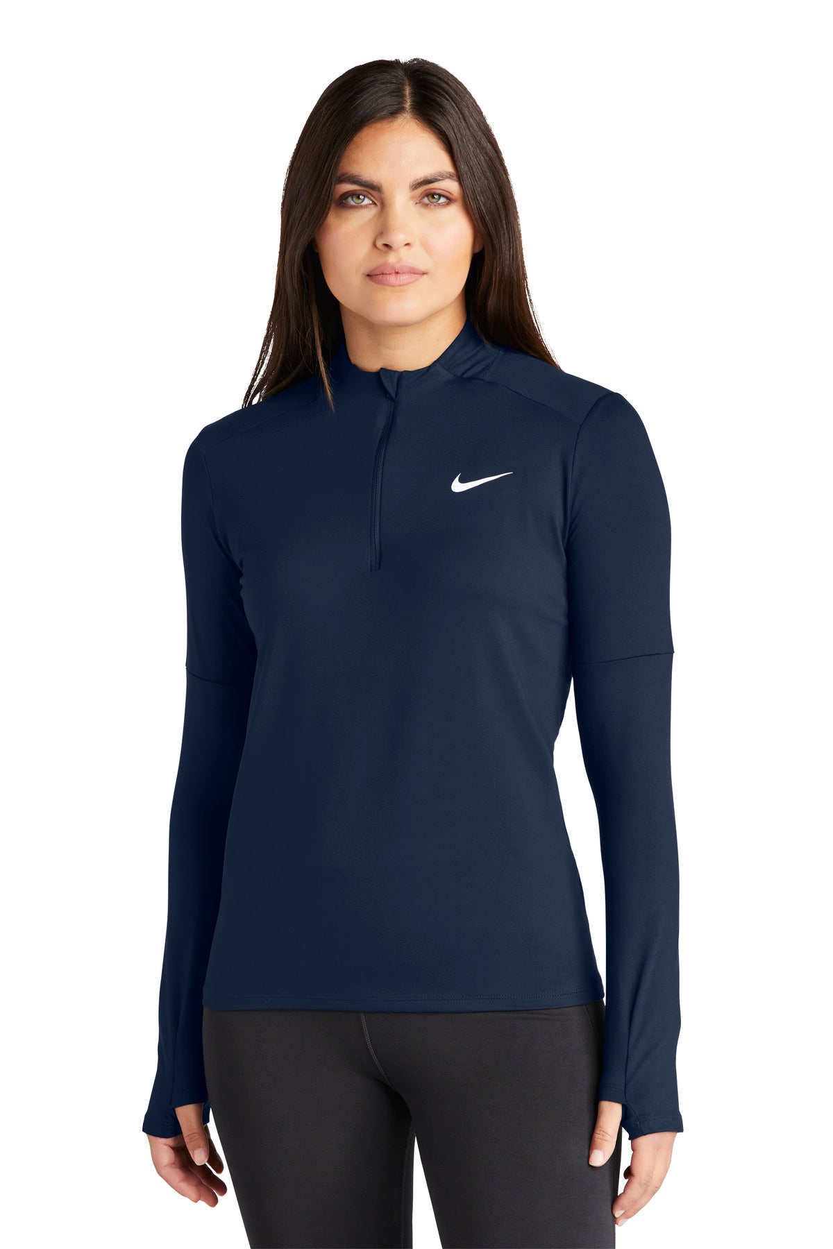 Nike Ladies Dri-FIT Element 1/2-Zip Top NKDH4951 - DFW Impression