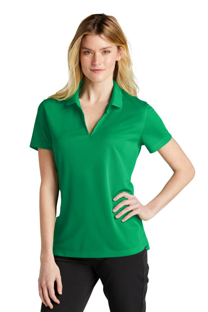 Nike Ladies Dri-FIT Micro Pique 2.0 Polo NKDC1991 [Lucid Green] - DFW Impression