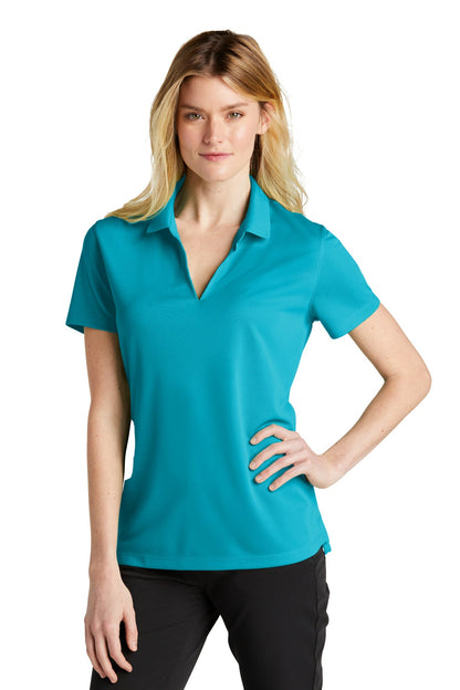 Nike Ladies Dri-FIT Micro Pique 2.0 Polo NKDC1991 [Tidal Blue] - DFW Impression