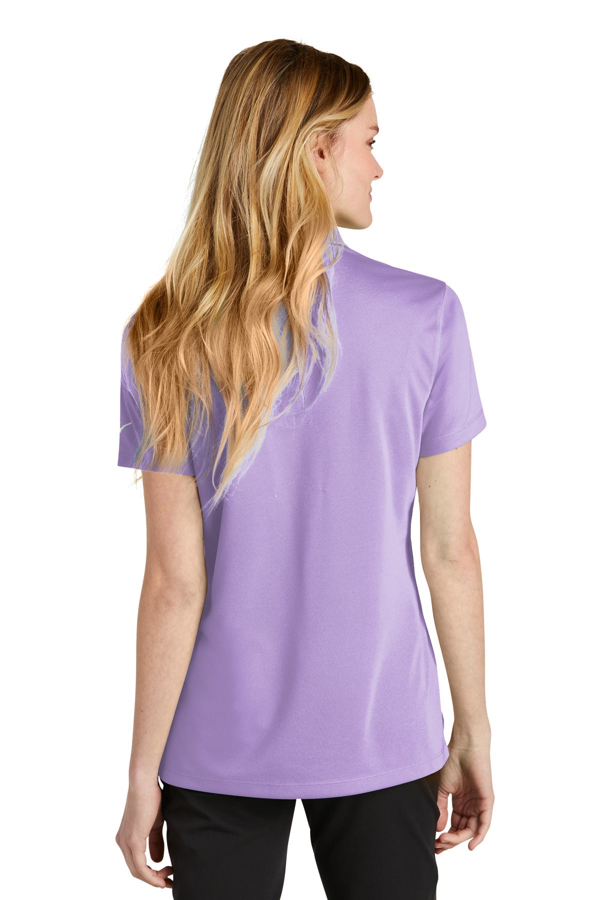 Nike Ladies Dri-FIT Micro Pique 2.0 Polo NKDC1991 [Urban Lilac] - DFW Impression