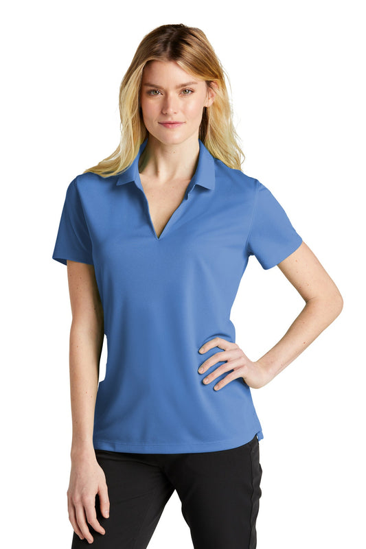 Nike Ladies Dri-FIT Micro Pique 2.0 Polo NKDC1991 [Valor Blue] - DFW Impression