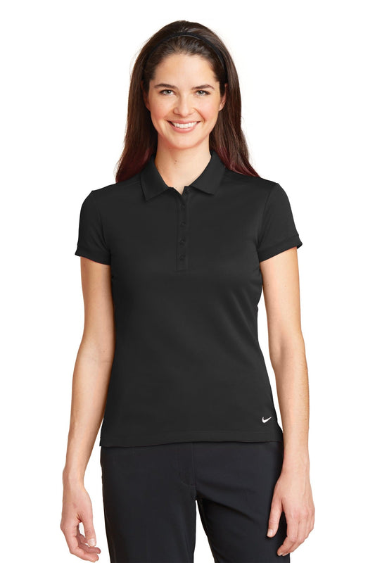 Nike Ladies Dri-FIT Solid Icon Pique Modern Fit Polo. 746100 - DFW Impression