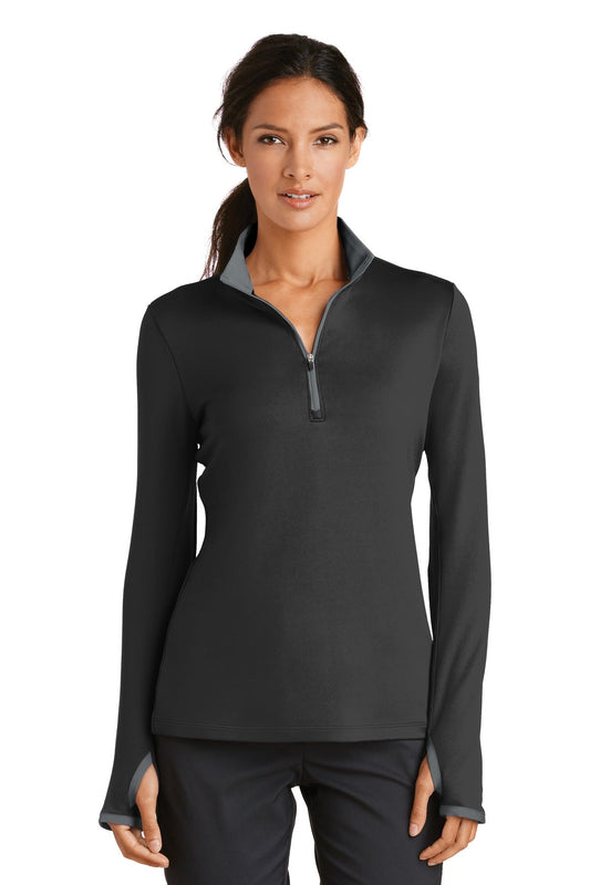 Nike Ladies Dri-FIT Stretch 1/2-Zip Cover-Up. 779796 - DFW Impression