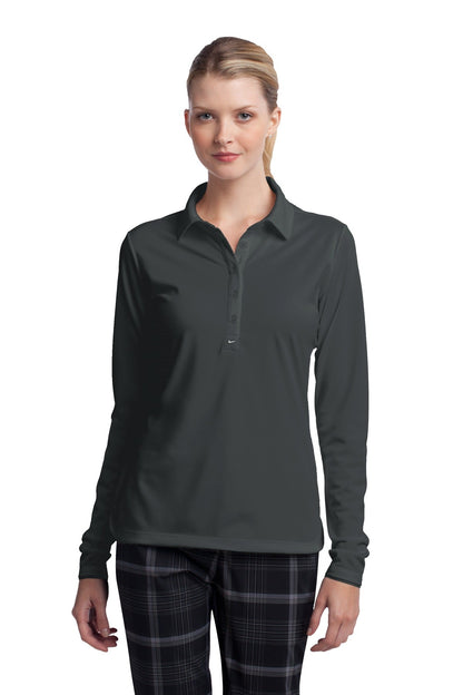 Nike Ladies Long Sleeve Dri-FIT Stretch Tech Polo. 545322 - DFW Impression