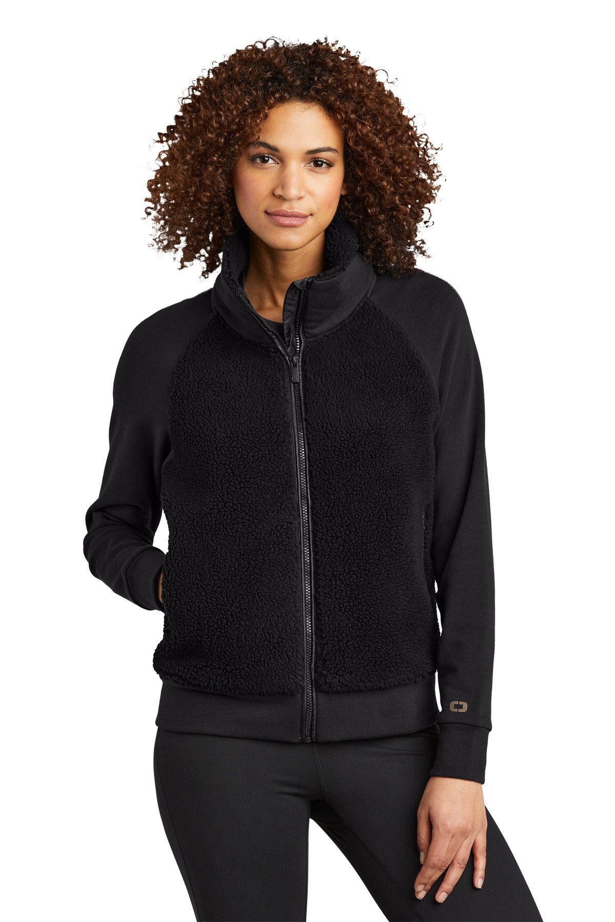 OGIO ® Ladies Luuma Sherpa Full-Zip. LOG815 - DFW Impression