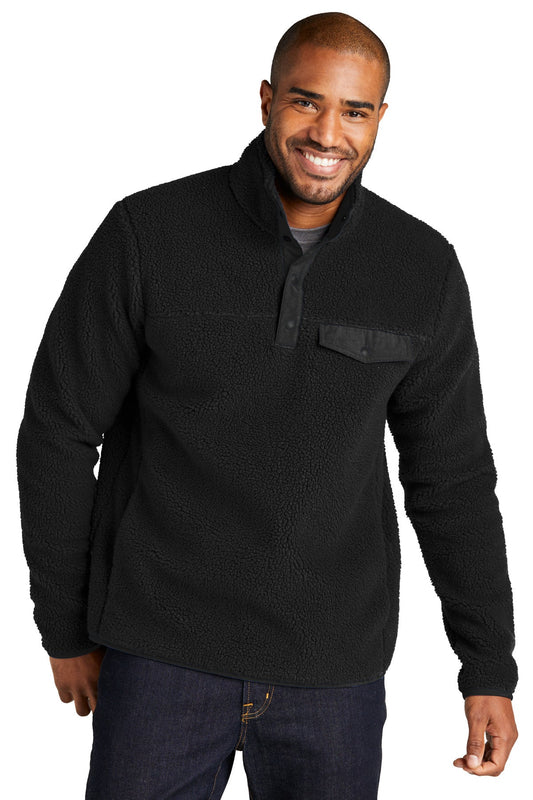 Port Authority® Camp Fleece Snap Pullover F140 - DFW Impression