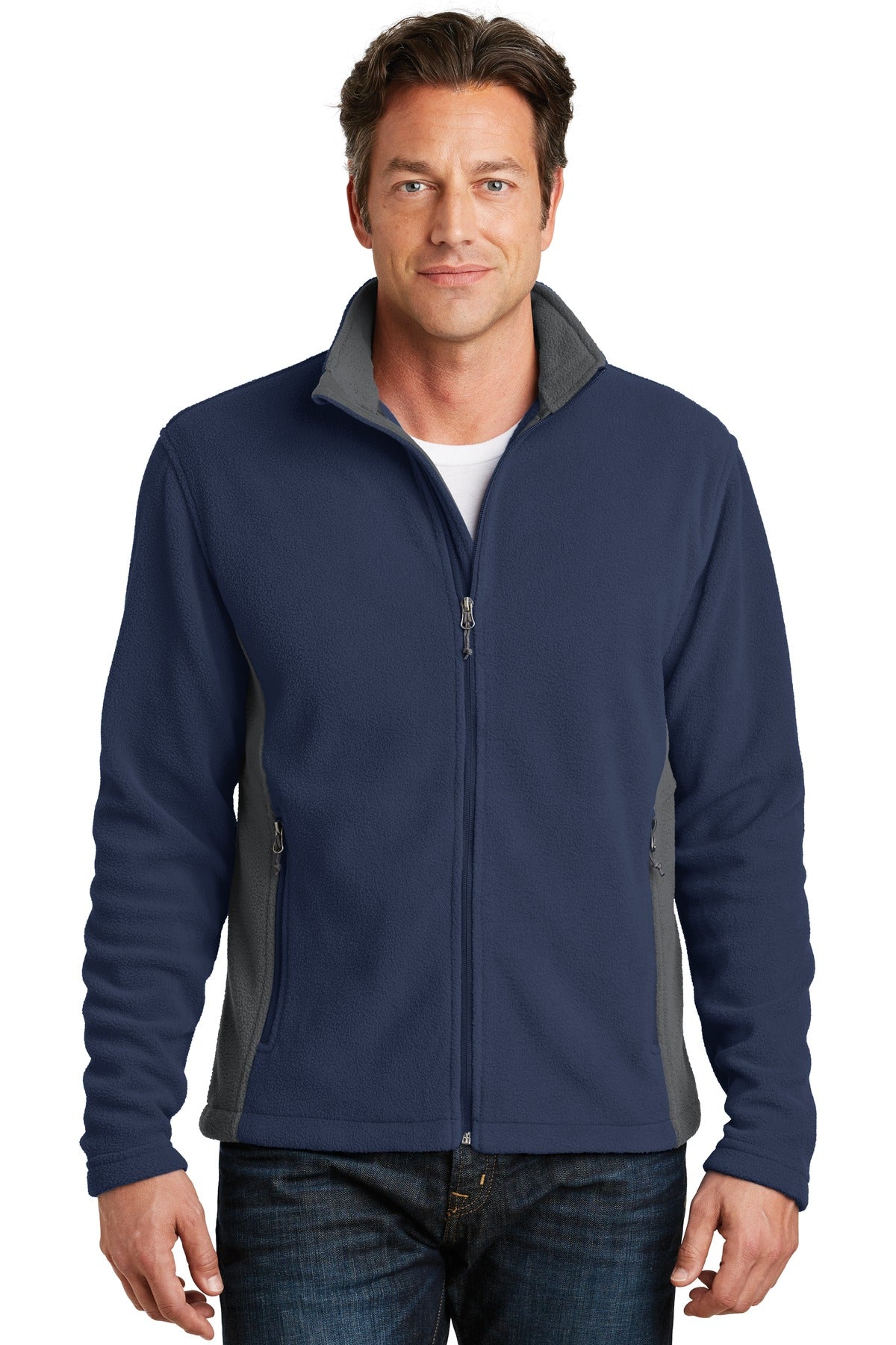Port Authority® Colorblock Value Fleece Jacket. F216 - DFW Impression