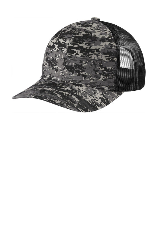 Port Authority ® Digi Camo Snapback Trucker Cap C114 - DFW Impression