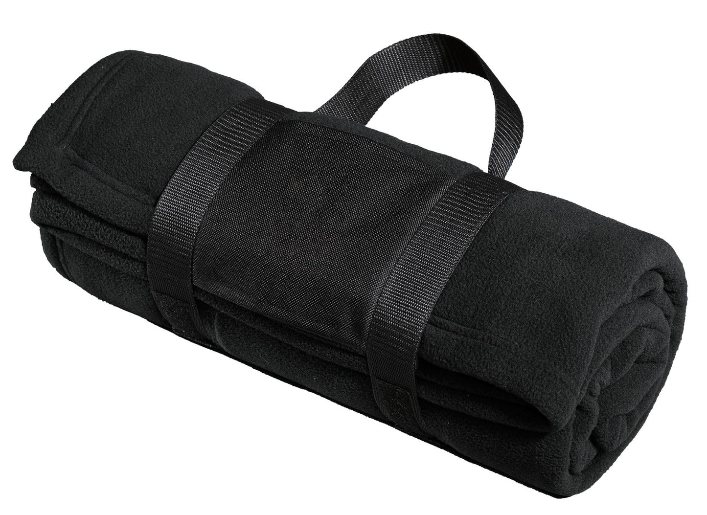 Port Authority® Fleece Blanket with Carrying Strap. BP20 - DFW Impression