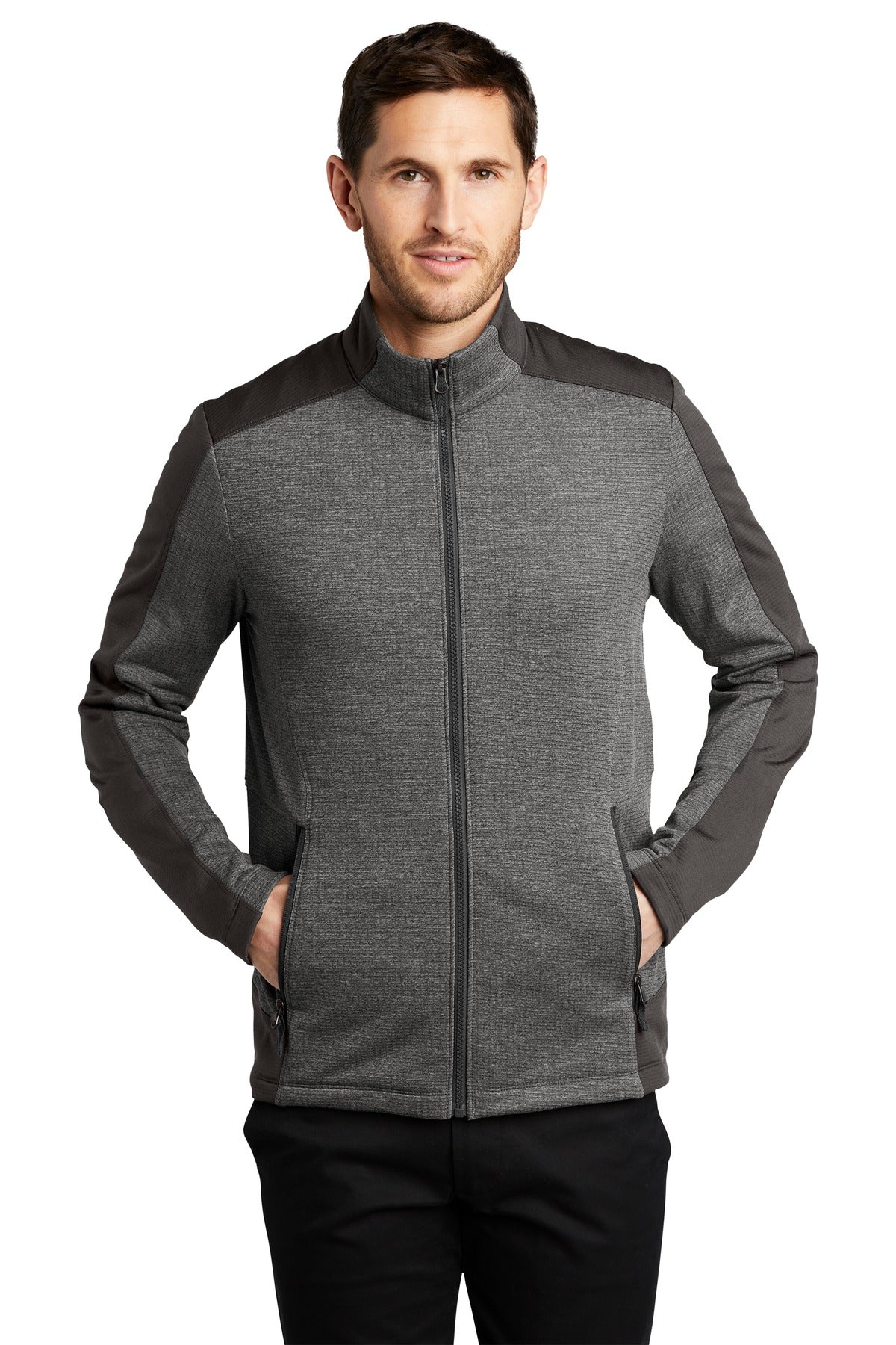Port Authority ® Grid Fleece Jacket. F239 - DFW Impression