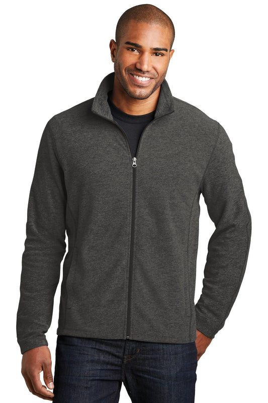 Port Authority® Heather Microfleece Full-Zip Jacket. F235 - DFW Impression