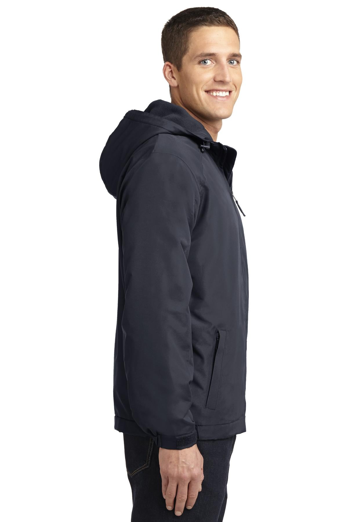 Port Authority® Hooded Charger Jacket. J327 - DFW Impression