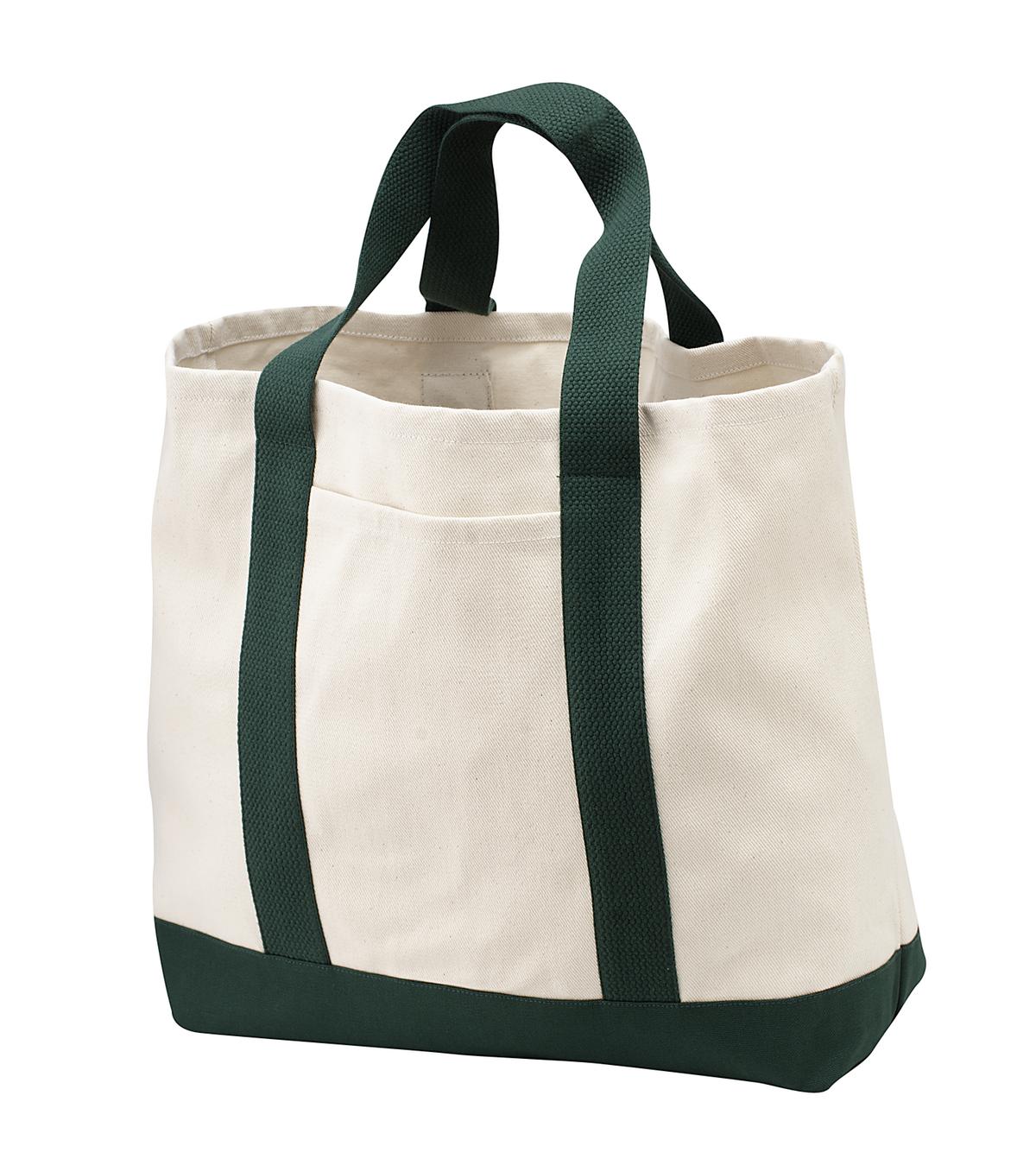 Port Authority® - Ideal Twill Two-Tone Shopping Tote. B400 - DFW Impression